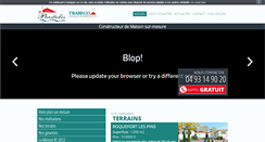 Desktop Screenshot of lesbastides-trabeco.fr